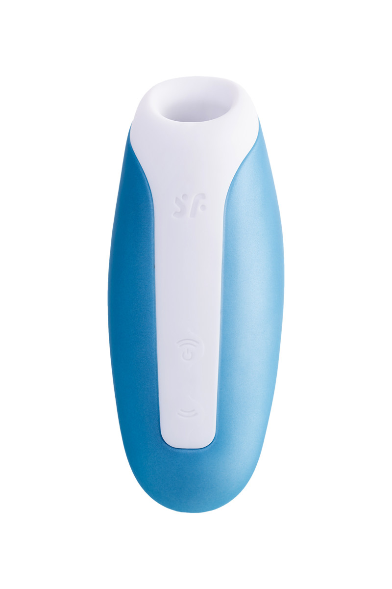 Вакуум-волновой бесконтактный стимулятор клитора Satisfyer Love Breeze, голубой