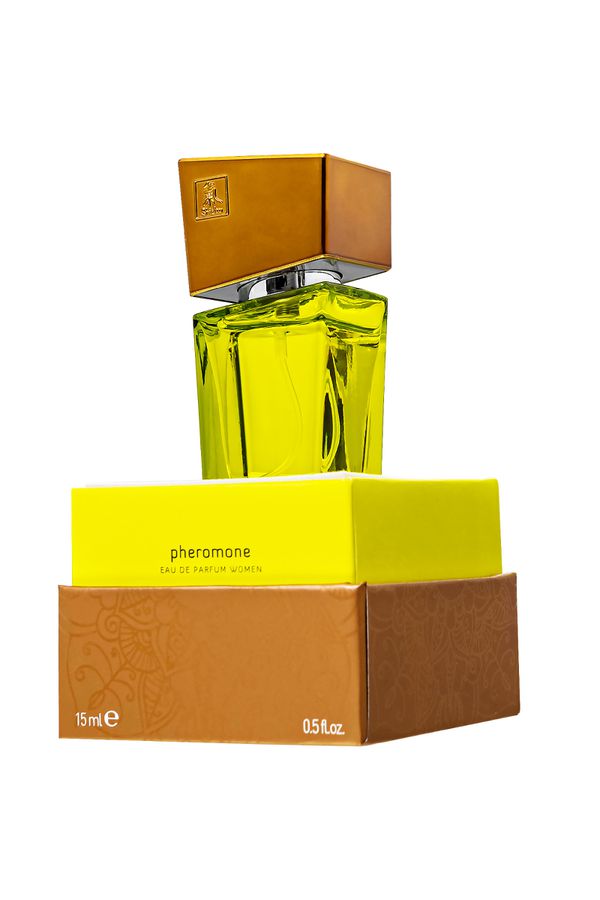 Духи с феромонами SHIATSU Pheromon fragrance woman green, женские, 15 мл.