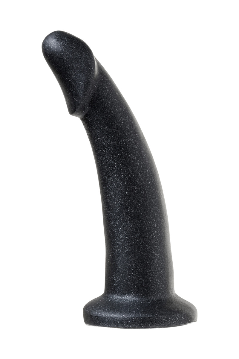 Страпон LoveToy, с поясом Harness, с 2 насадками, черный, 20 см.