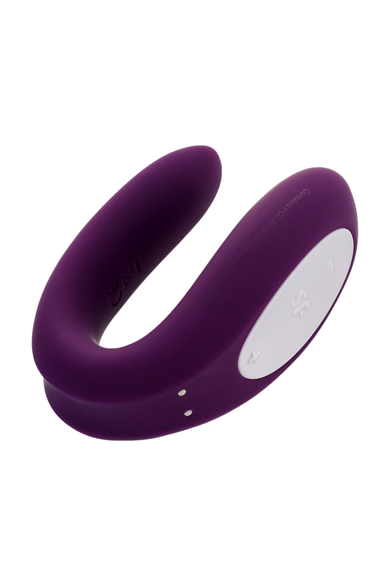 Парный вибратор Satisfyer Partner Double Joy, фиолетовый