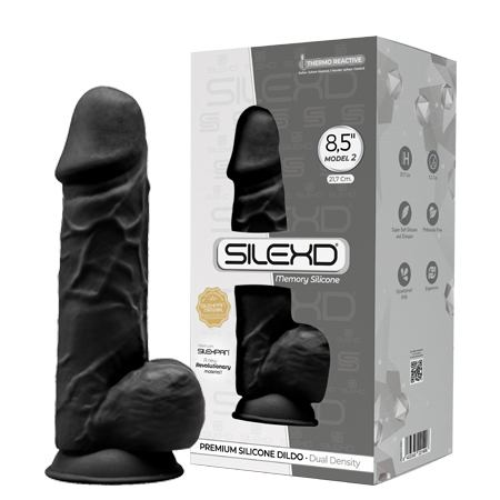 Фаллоимитатор SILEXD 21.7, черный