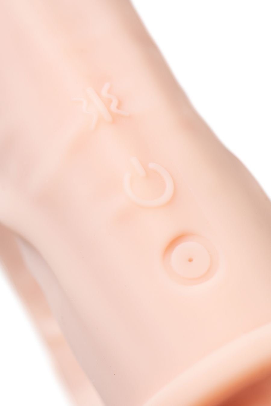 Вибратор RealStick Silicone Jason M, сайлекспан, двойной, 18.5 см.