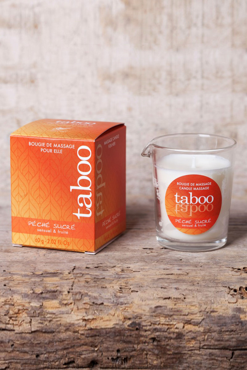 Массажное аромамасло с афродизиаками RUF Taboo, сладкий грех, 150гр.