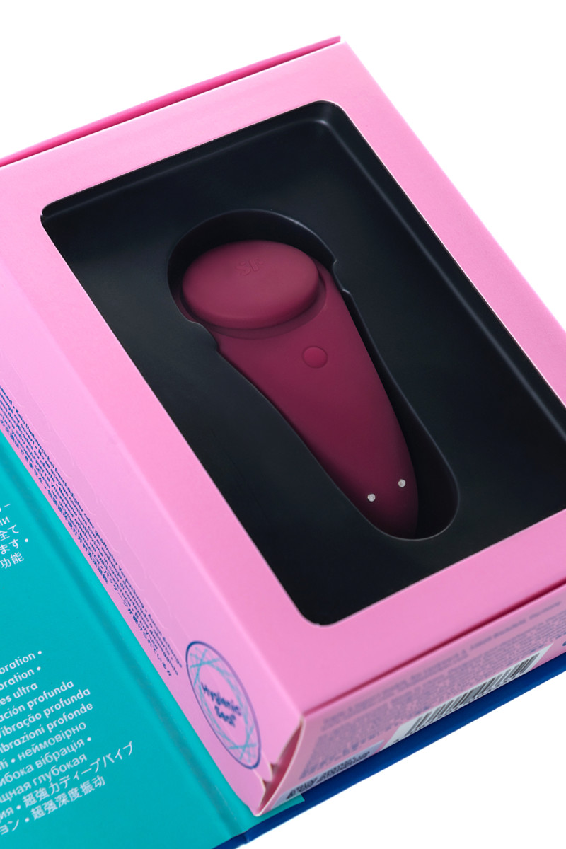 Вибровкладыш в трусики Satisfyer Sexy Secret, Красный