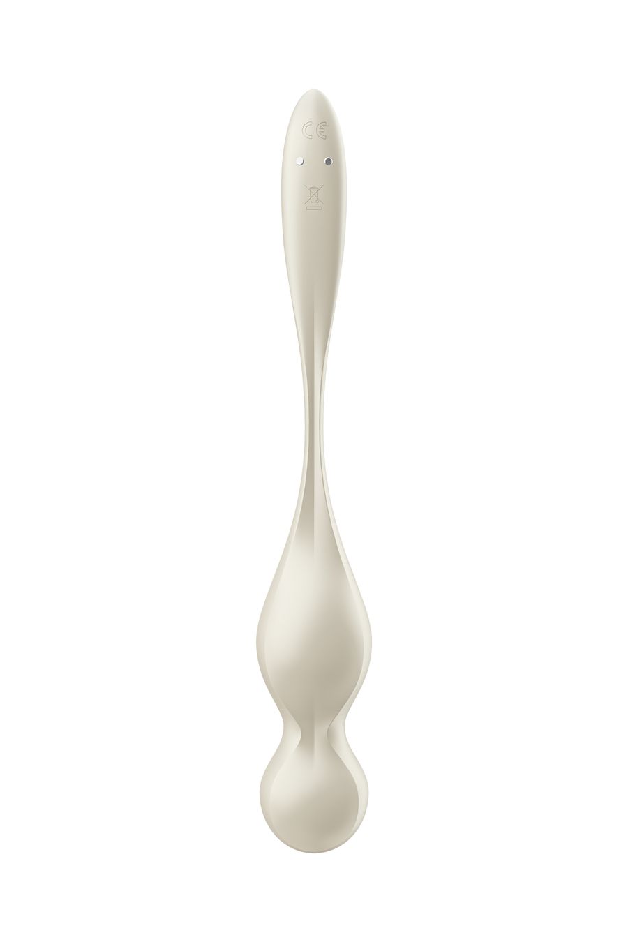 Вагинальные шарики Satisfyer Love Birds 1 с вибрацией, App connect,  белые