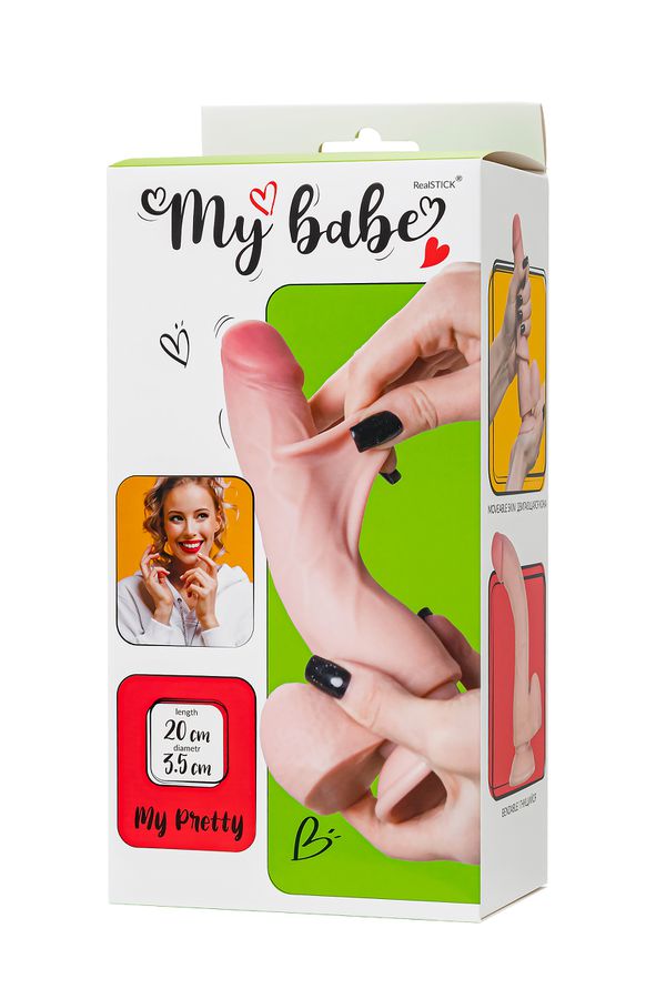 Фаллоимитатор My Babe My Pretty, 20.0 см.