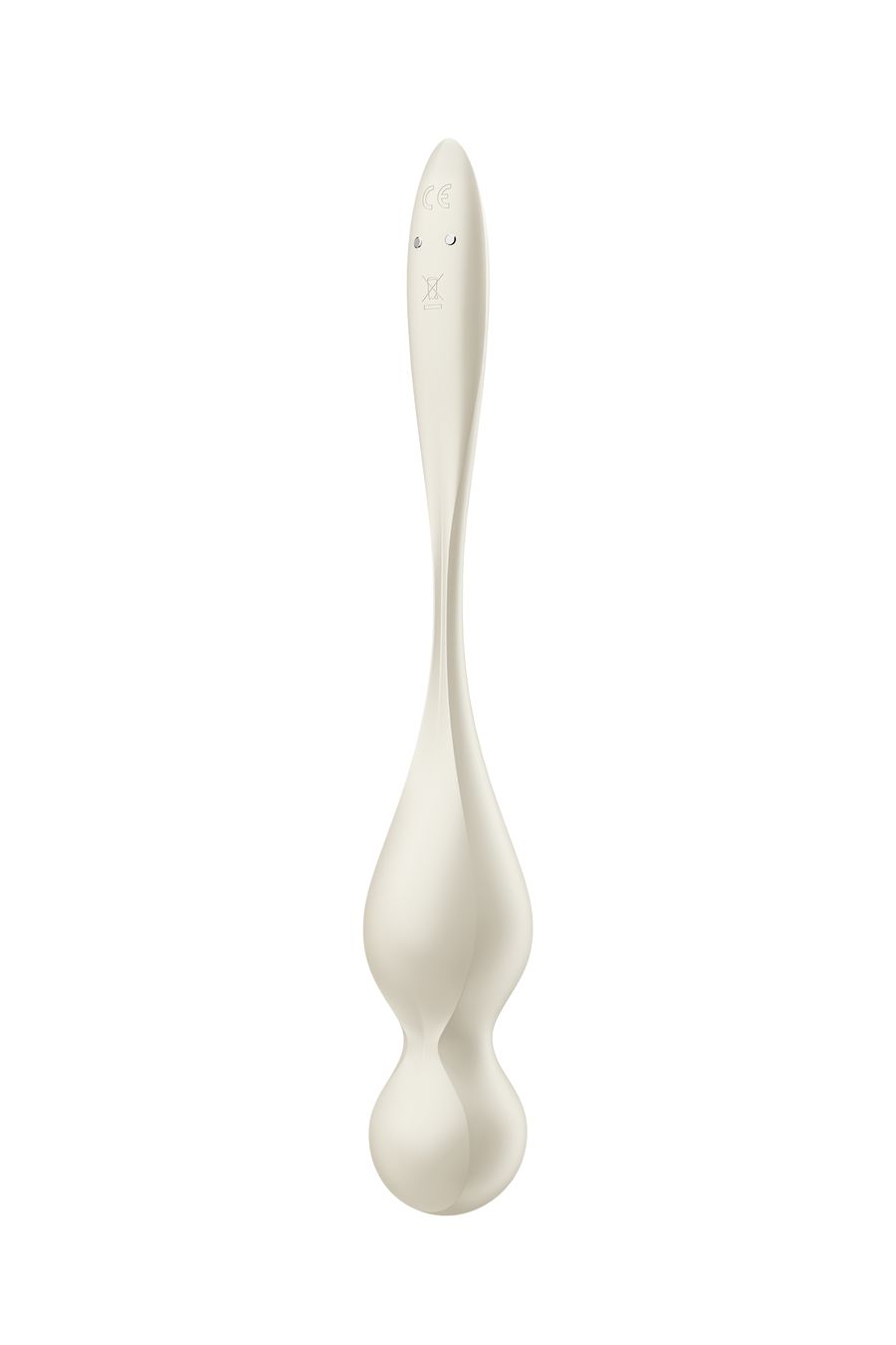 Вагинальные шарики Satisfyer Love Birds 1 с вибрацией, App connect,  белые