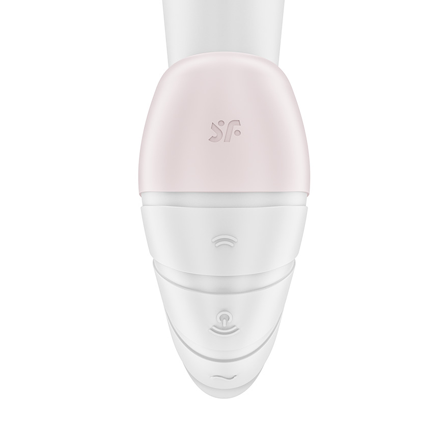 Вибратор Satisfyer Supernova, с вакуум-волновым стимулятором, белый