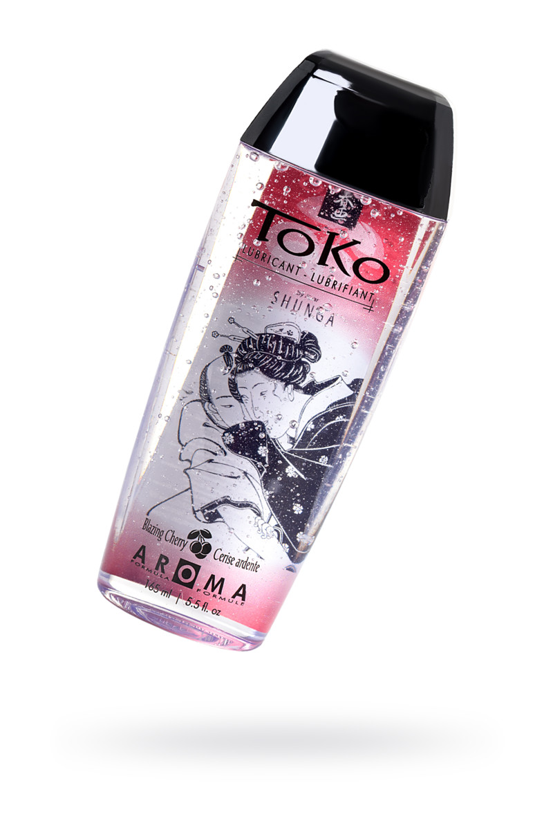 Лубрикант Shunga Toko Aroma на водной основе, вишня, 165 мл.