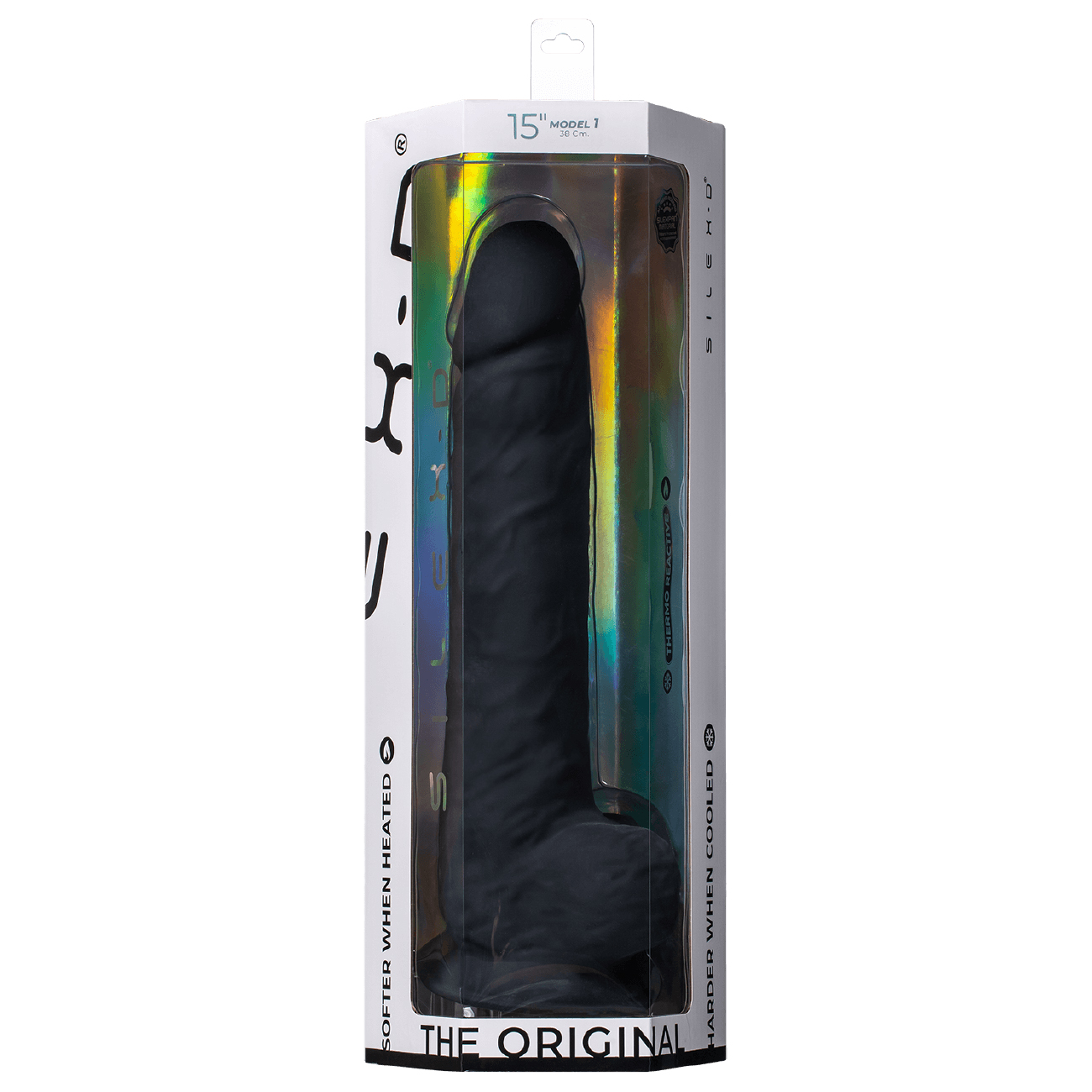 Фаллоимитатор SILEXD 38.0, черный
