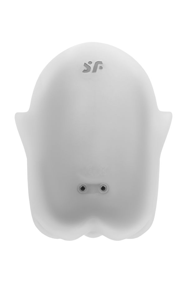 Вакуум-волновой бесконтактный стимулятор клитора Satisfyer Glowing Ghost, белый