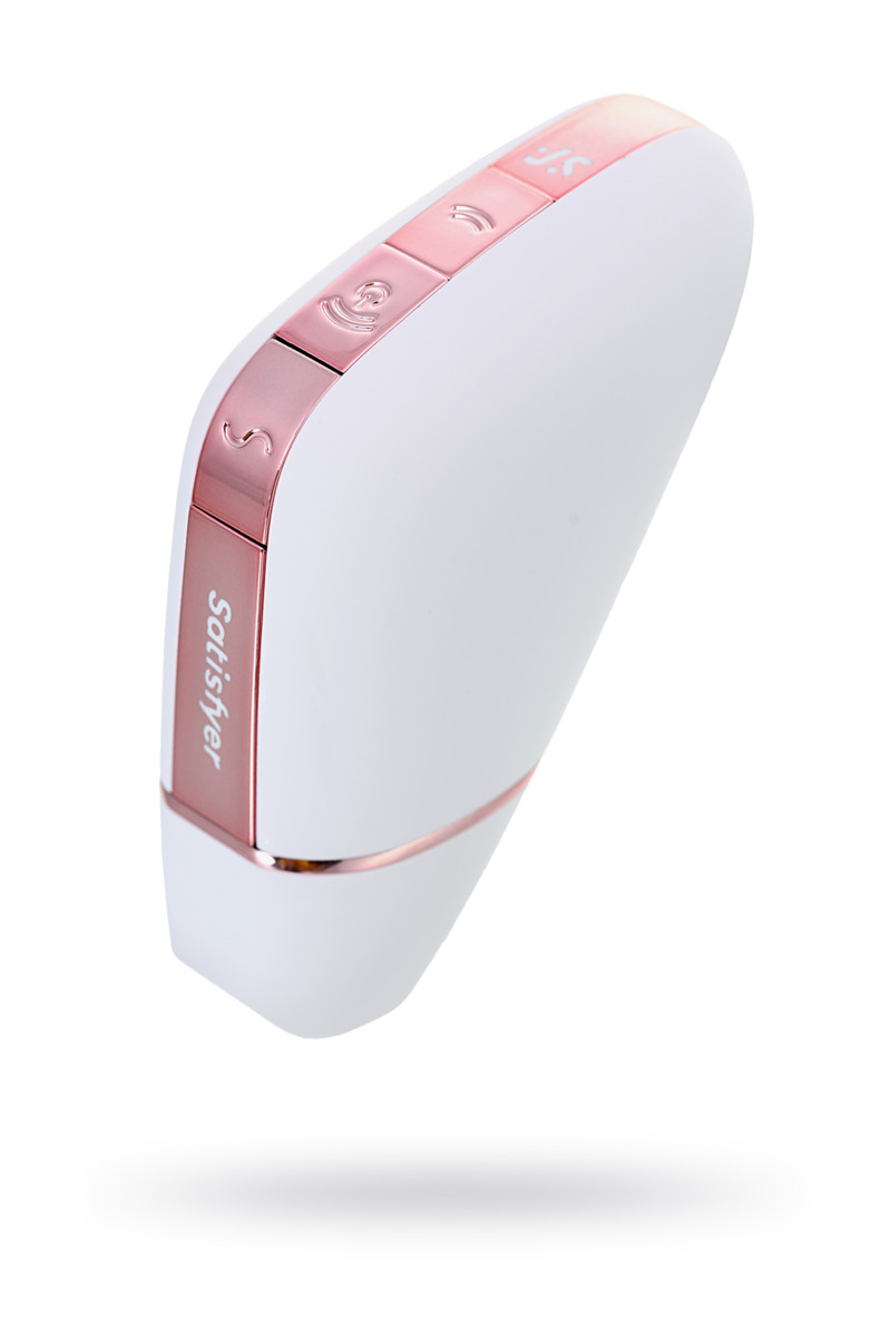 Вакуум-волновой бесконтактный стимулятор клитора Satisfyer Love Triangle, Белый