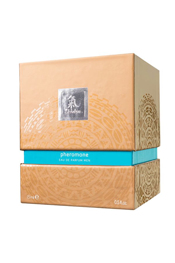 Духи с феромонами SHIATSU Pheromon fragrance man violett, мужские, 15 мл.