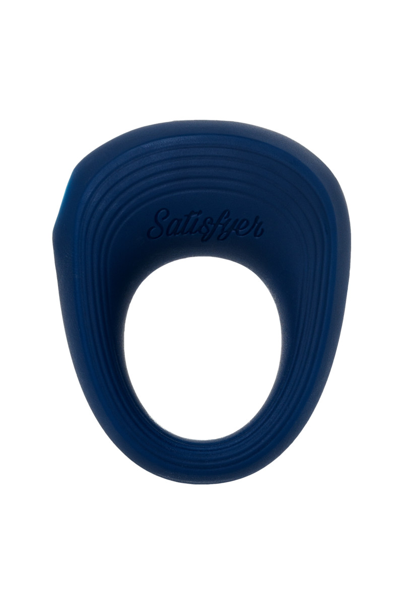 Эрекционное кольцо Satisfyer Power Ring, синее, 5.5