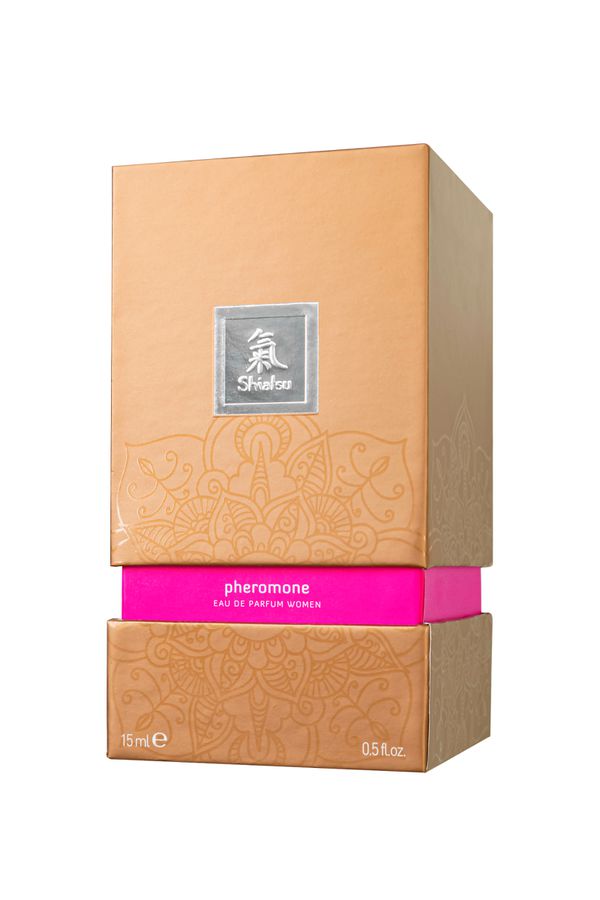 Духи с феромонами SHIATSU Pheromon fragrance woman pink, женские, 15 мл.