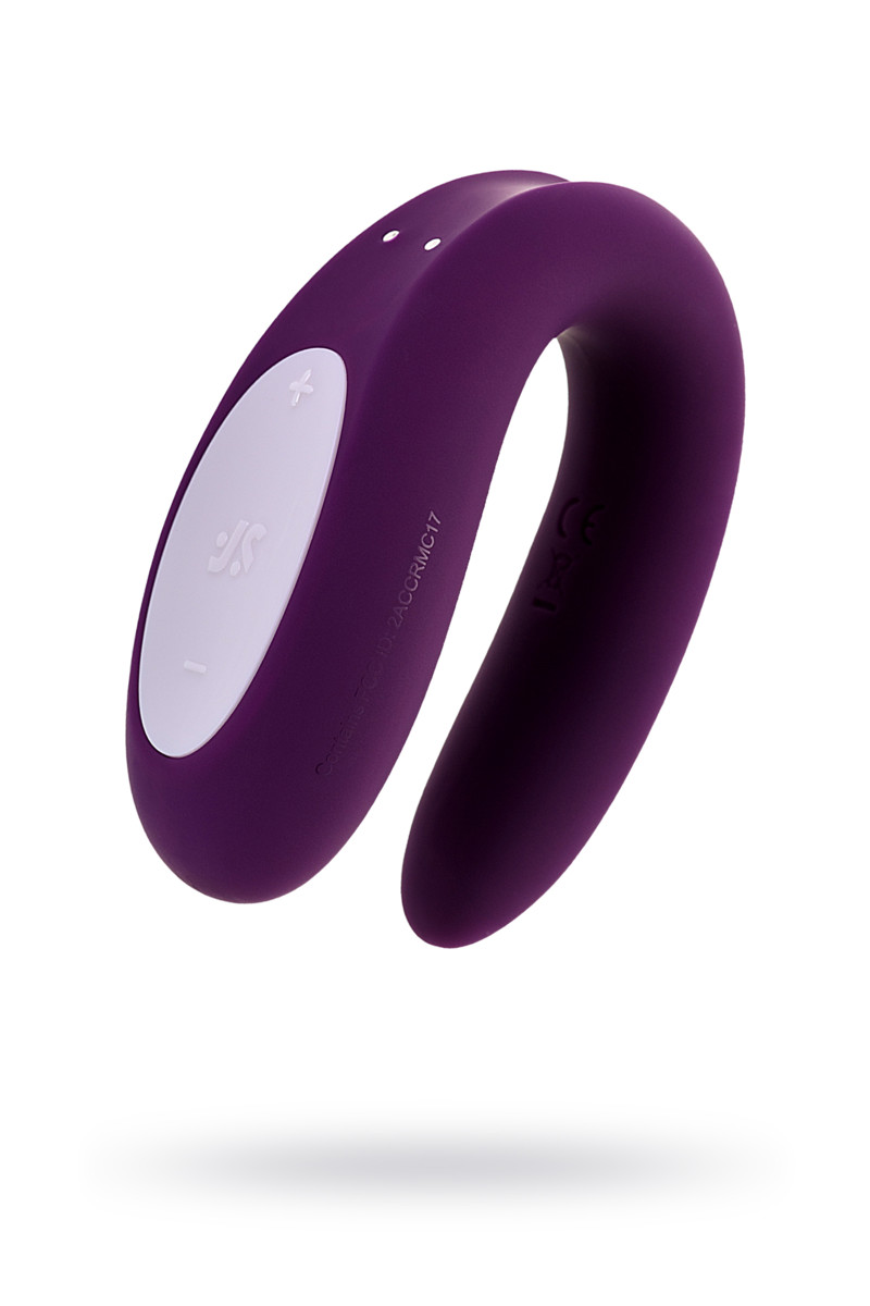 Парный вибратор Satisfyer Partner Double Joy, фиолетовый