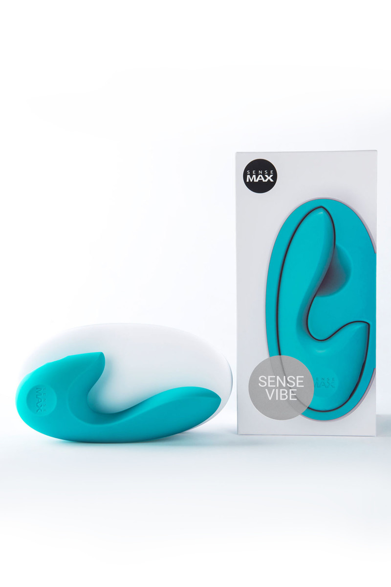 Вибратор Sense Max бирюзовый