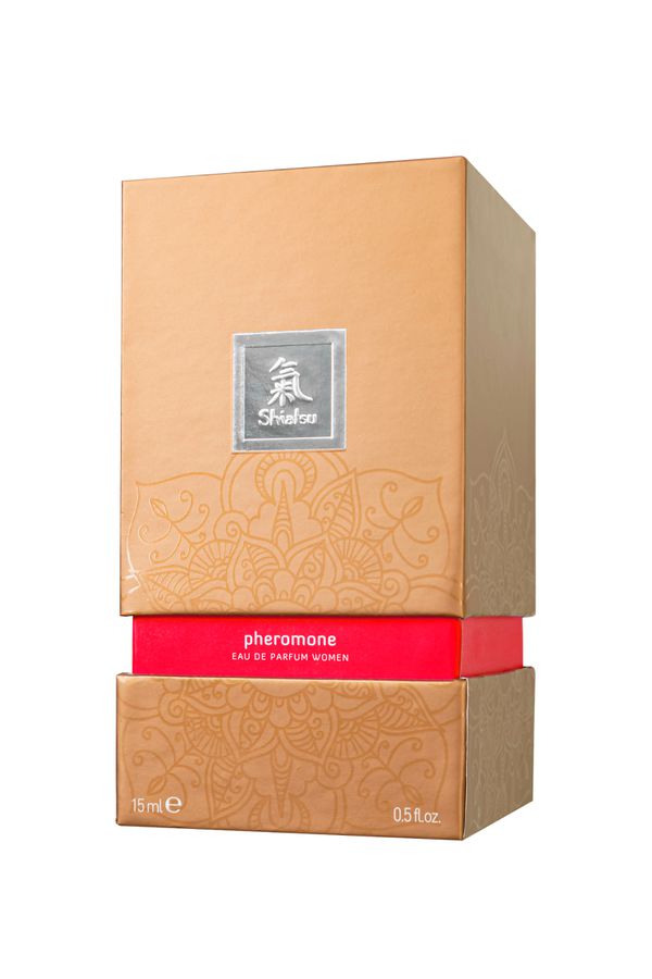 Духи с феромонами SHIATSU Pheromon fragrance woman orange, женские, 15 мл.