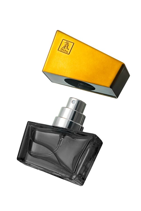 Духи с феромонами SHIATSU Pheromon fragrance man grey, мужские, 15 мл.