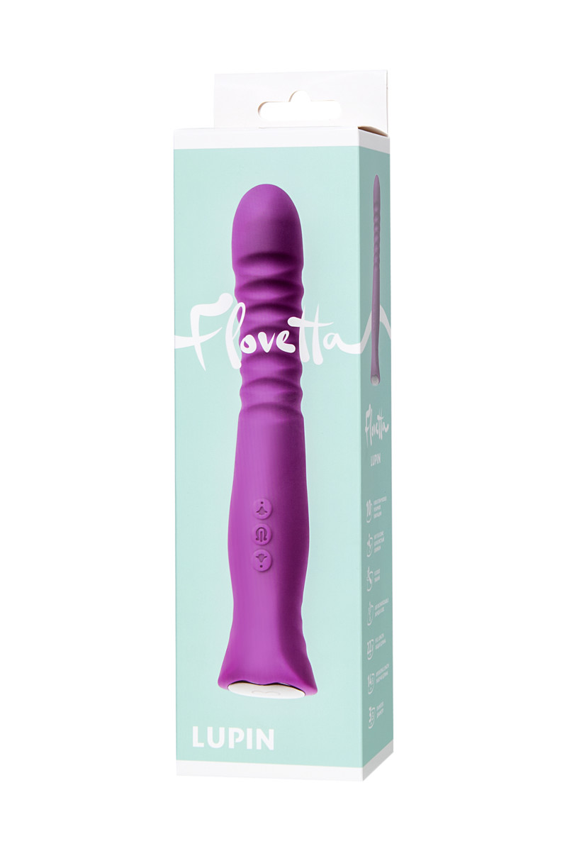 Вибратор Flovetta LUPIN, фиолетовый