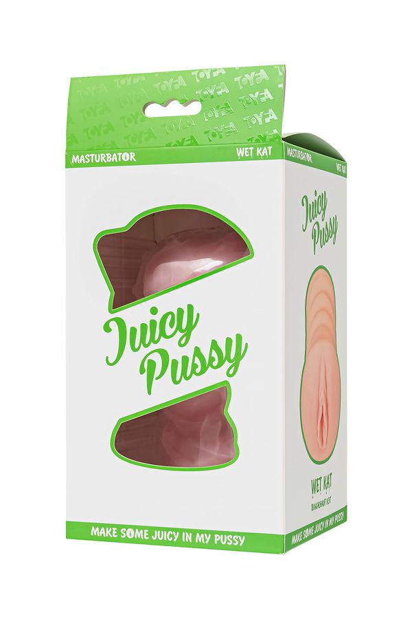 Мастурбатор Juicy Pussy Wet Kat (самолубрицирующийся)