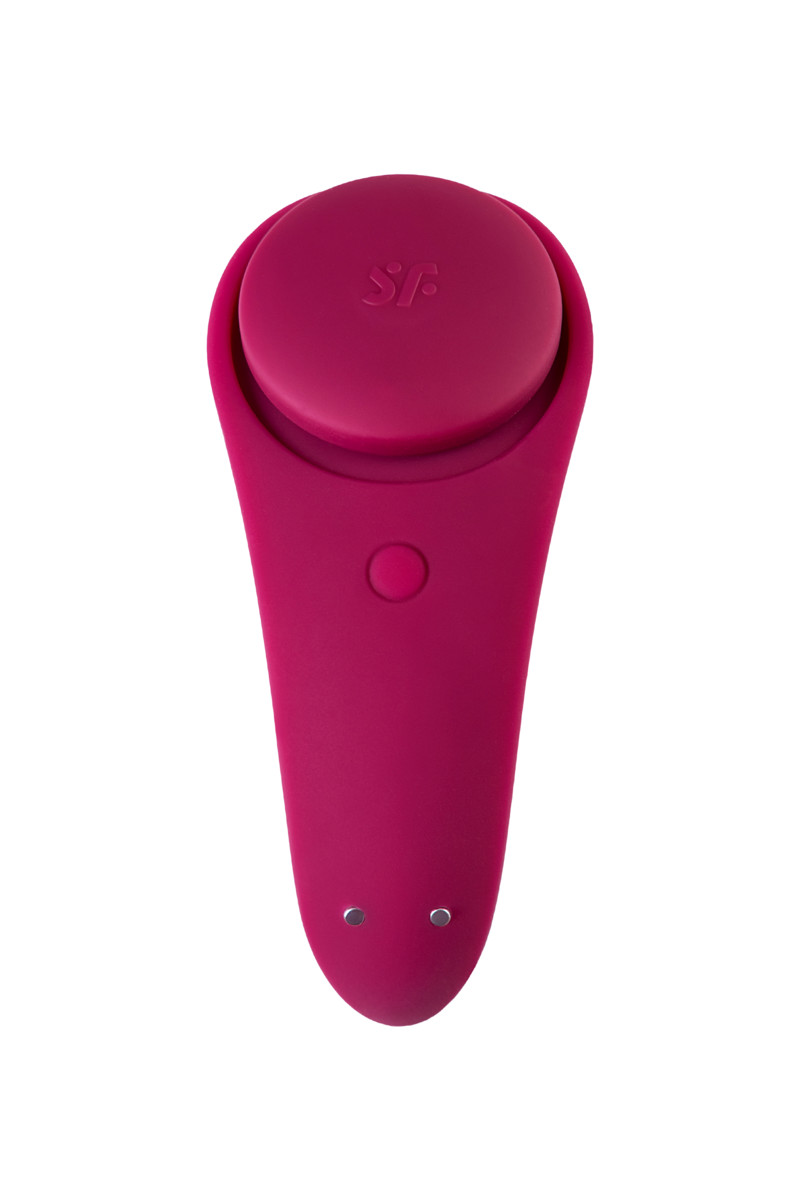 Вибровкладыш в трусики Satisfyer Sexy Secret, Красный