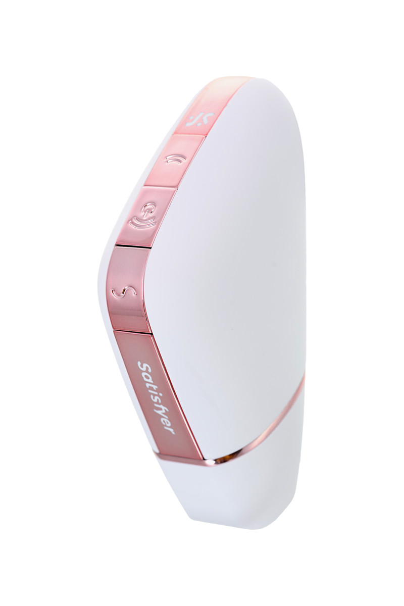 Вакуум-волновой бесконтактный стимулятор клитора Satisfyer Love Triangle, Белый