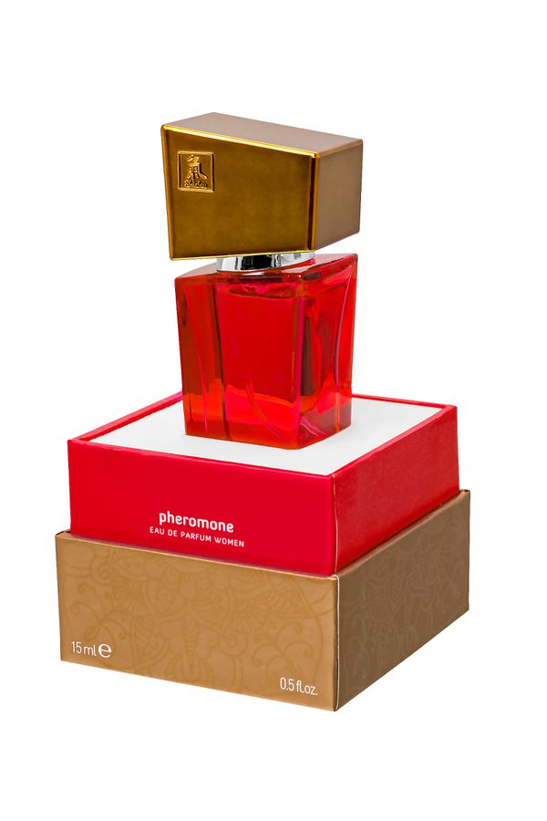 Духи с феромонами SHIATSU Pheromon fragrance woman orange, женские, 15 мл.