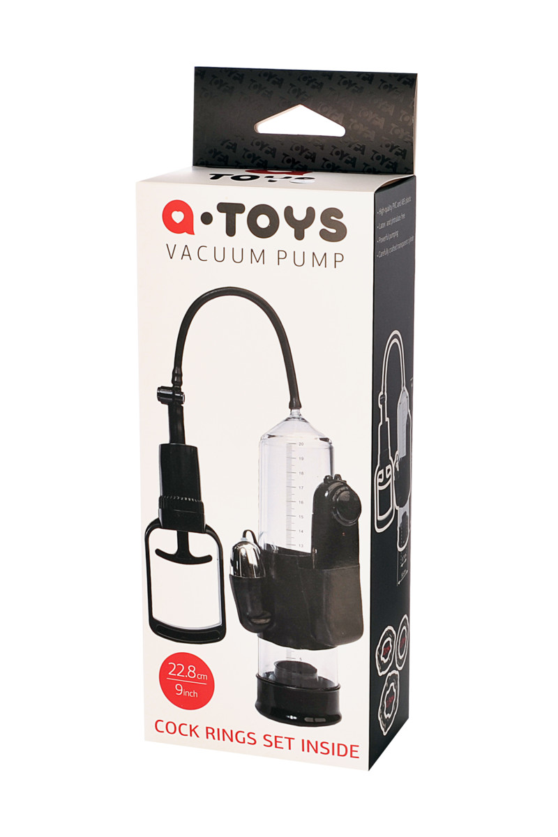 Вакуумная помпа A-toys, черная, 22.8 см