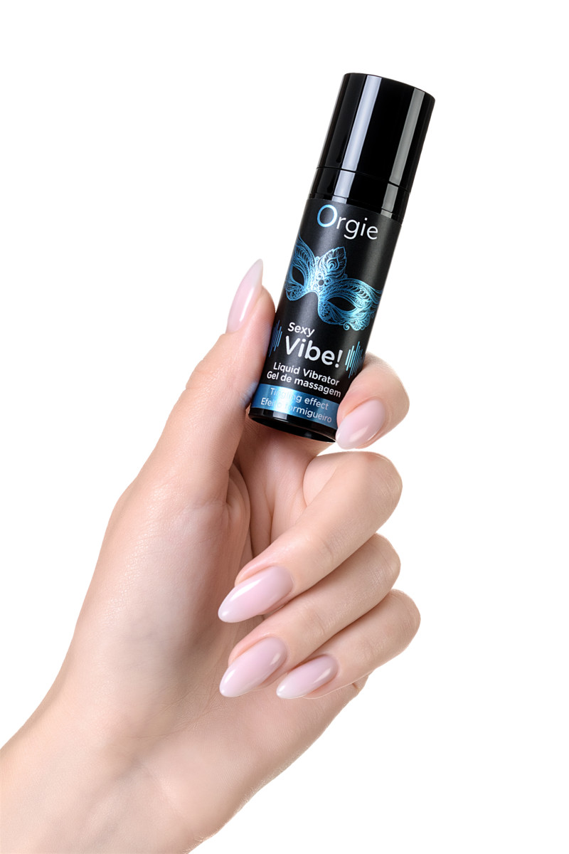 Жидкий вибратор ORGIE Sexy Vibe Liquid Vibrator с эффектом вибрации, 15 мл.