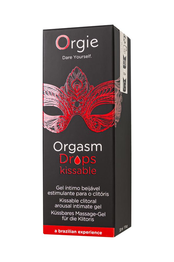 Интимный гель для клитора ORGIE Orgasm Drops Kissable, 30 мл.