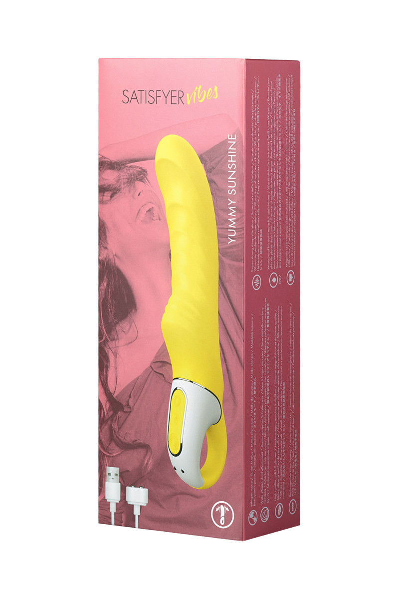 Вибратор Satisfyer Vibes Yummy Sunshine, желтый