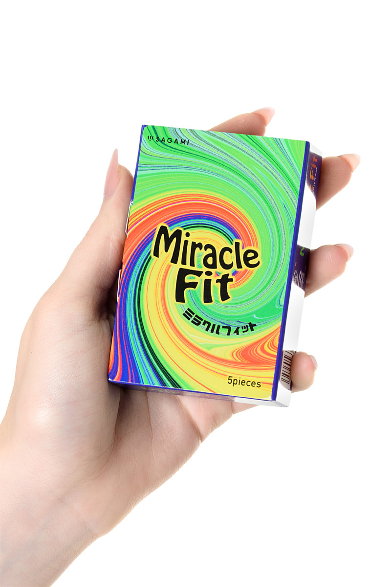 Презервативы латексные Sagami Miracle Fit (5шт.)