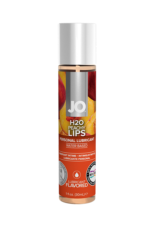 Вкусовой лубрикант Сочный персик / JO Flavored Peachy Lips, 1oz - 30 мл.