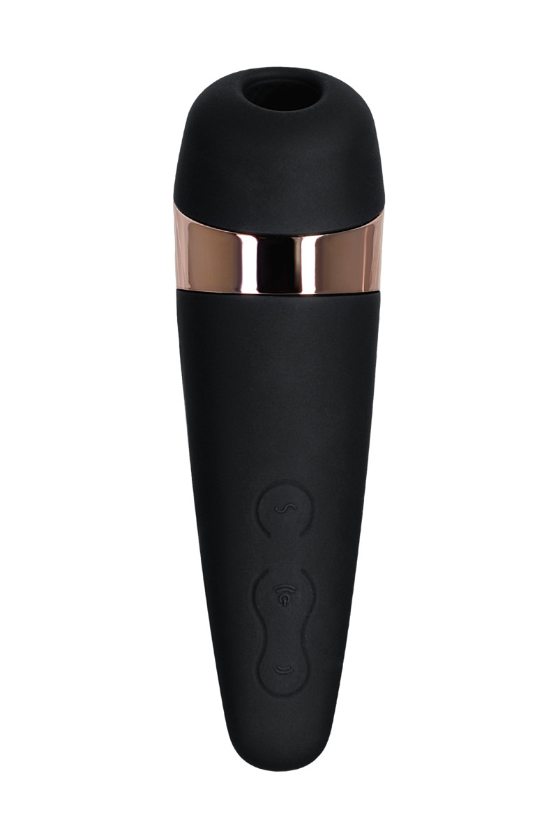 Вакуум-волновой бесконтактный стимулятор клитора Satisfyer PRO 3 Vibration, черный
