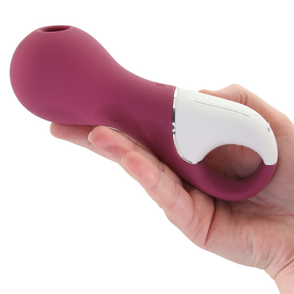 Вакуум-волновой бесконтактный стимулятор клитора Satisfyer Lucky Libra, сереневый