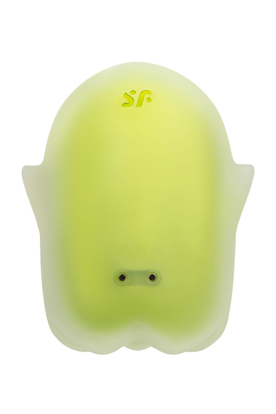 Вакуум-волновой бесконтактный стимулятор клитора Satisfyer Glowing Ghost, желтый