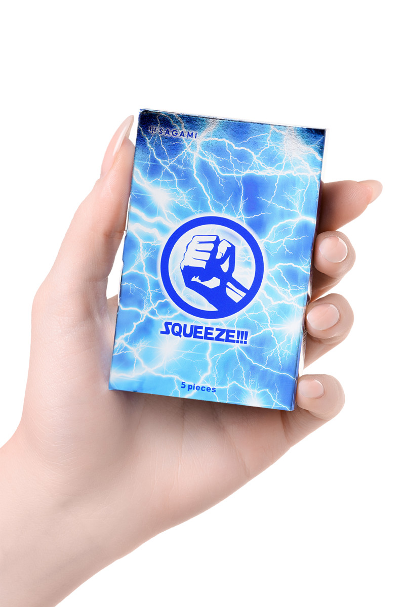 Презервативы латексные Sagami Squeeze (5шт.)
