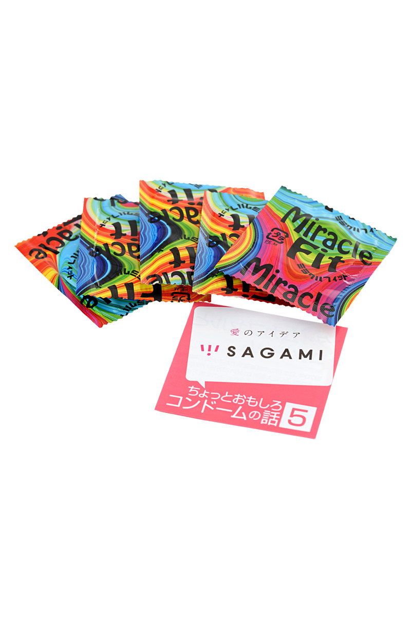 Презервативы латексные Sagami Miracle Fit (5шт.)