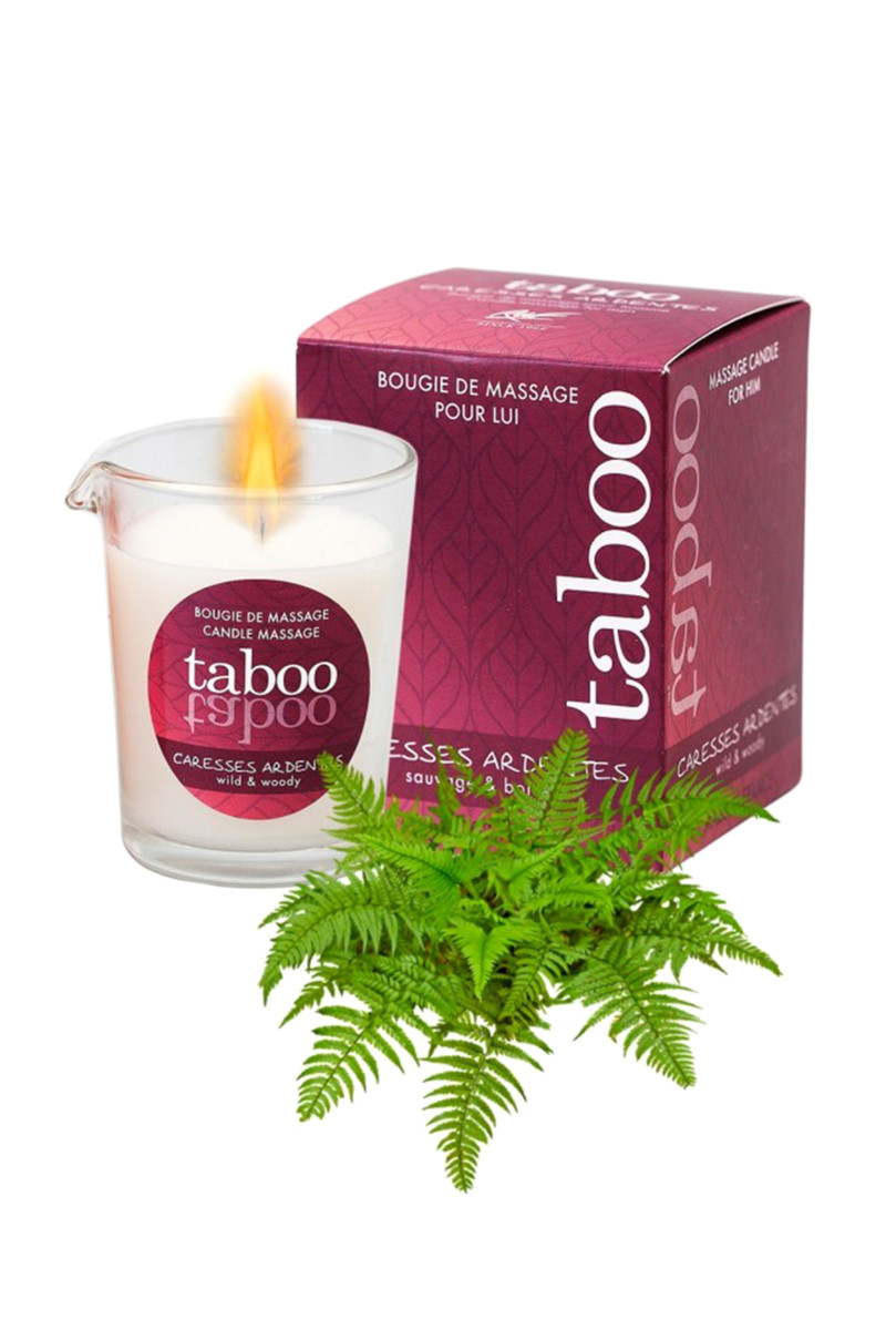 Массажное аромамасло с афродизиаками RUF Taboo, пламенные ласки, 150гр.