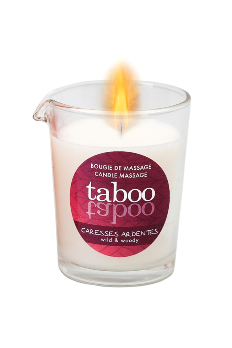 Массажное аромамасло с афродизиаками RUF Taboo, пламенные ласки, 150гр.