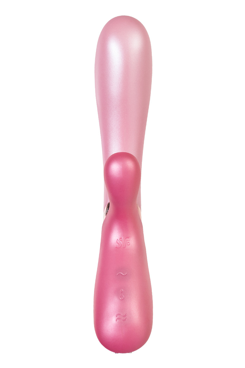 Вибратор Satisfyer Hot Lover с клиторальным стимулятором, розовый
