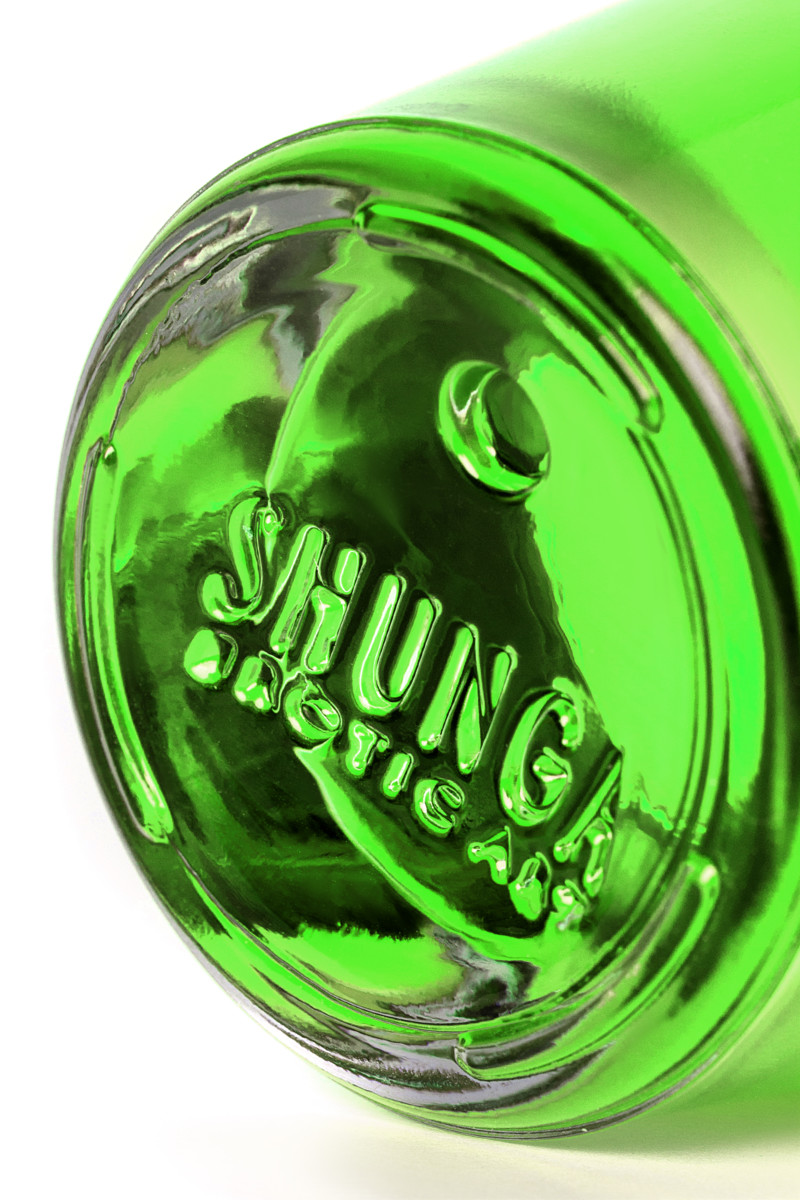 Масло для массажа Shunga Organic Exotic Green Tea, разогревающее, 100 мл.