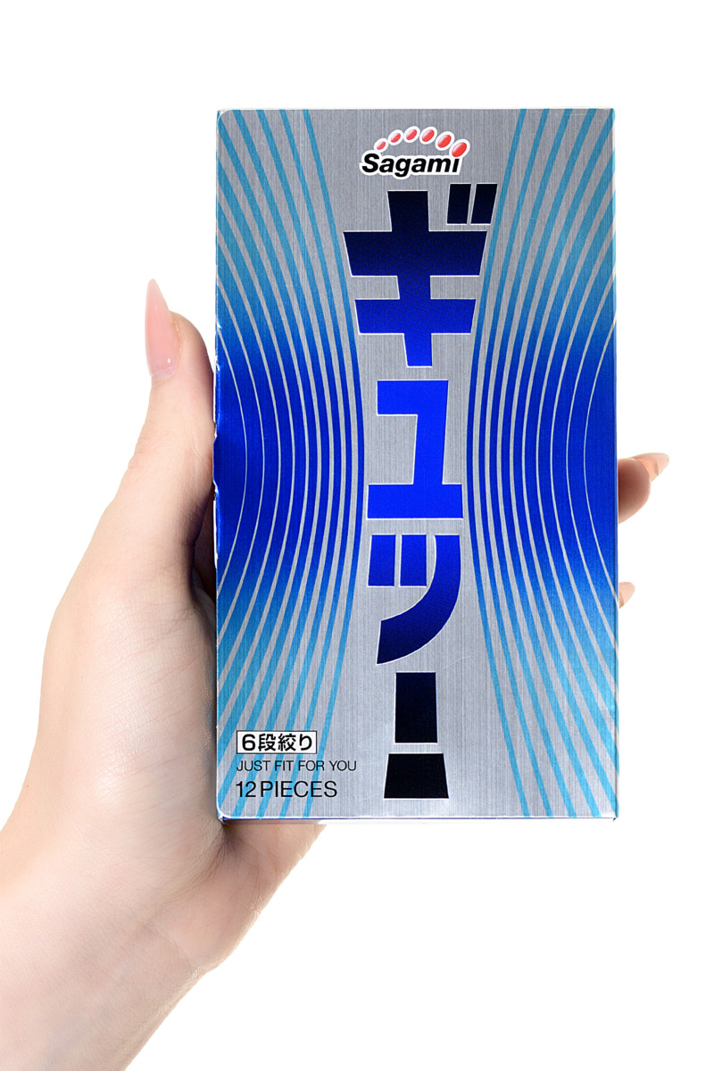 Презервативы латексные Sagami 6 FIT (12шт.)