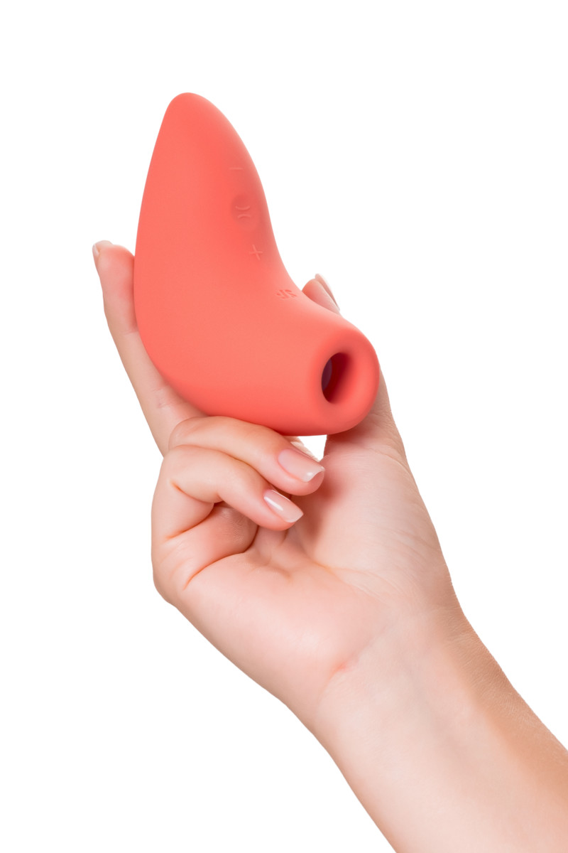 Вакуум-волновой бесконтактный стимулятор клитора Satisfyer Magnetic Deep Pulse, оранжевый