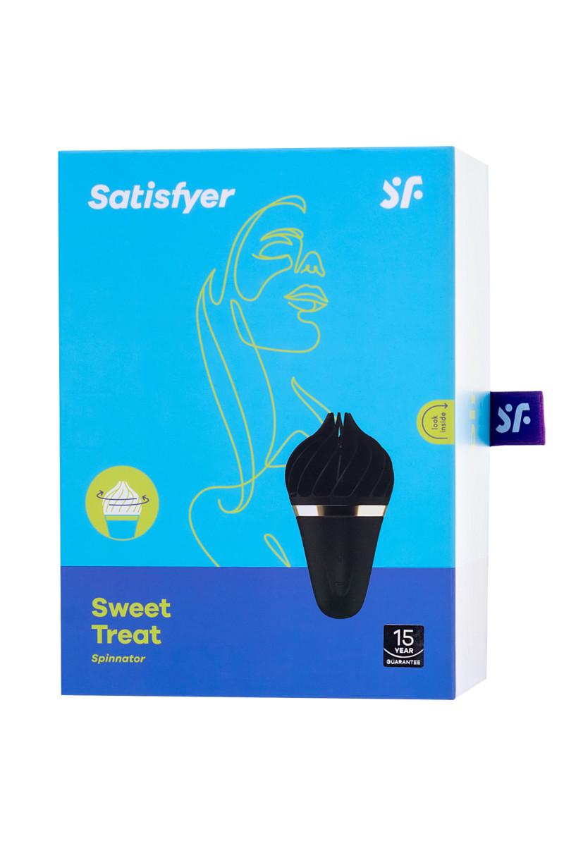 Вибромассажер Satisfyer layons Sweet Treat, Черный