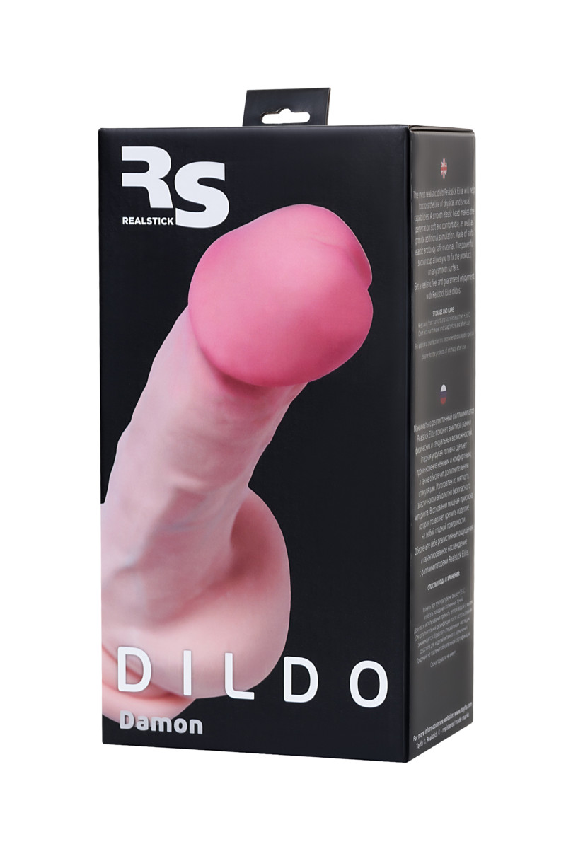 Фаллоимитатор RealStick Elite Damon, 20 см.