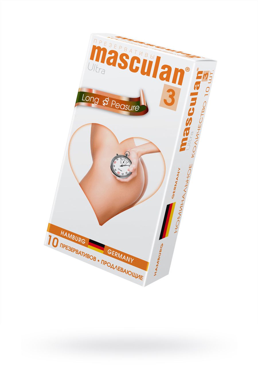 Презервативы Masculan Ultra 3 продлевающие (10шт.)