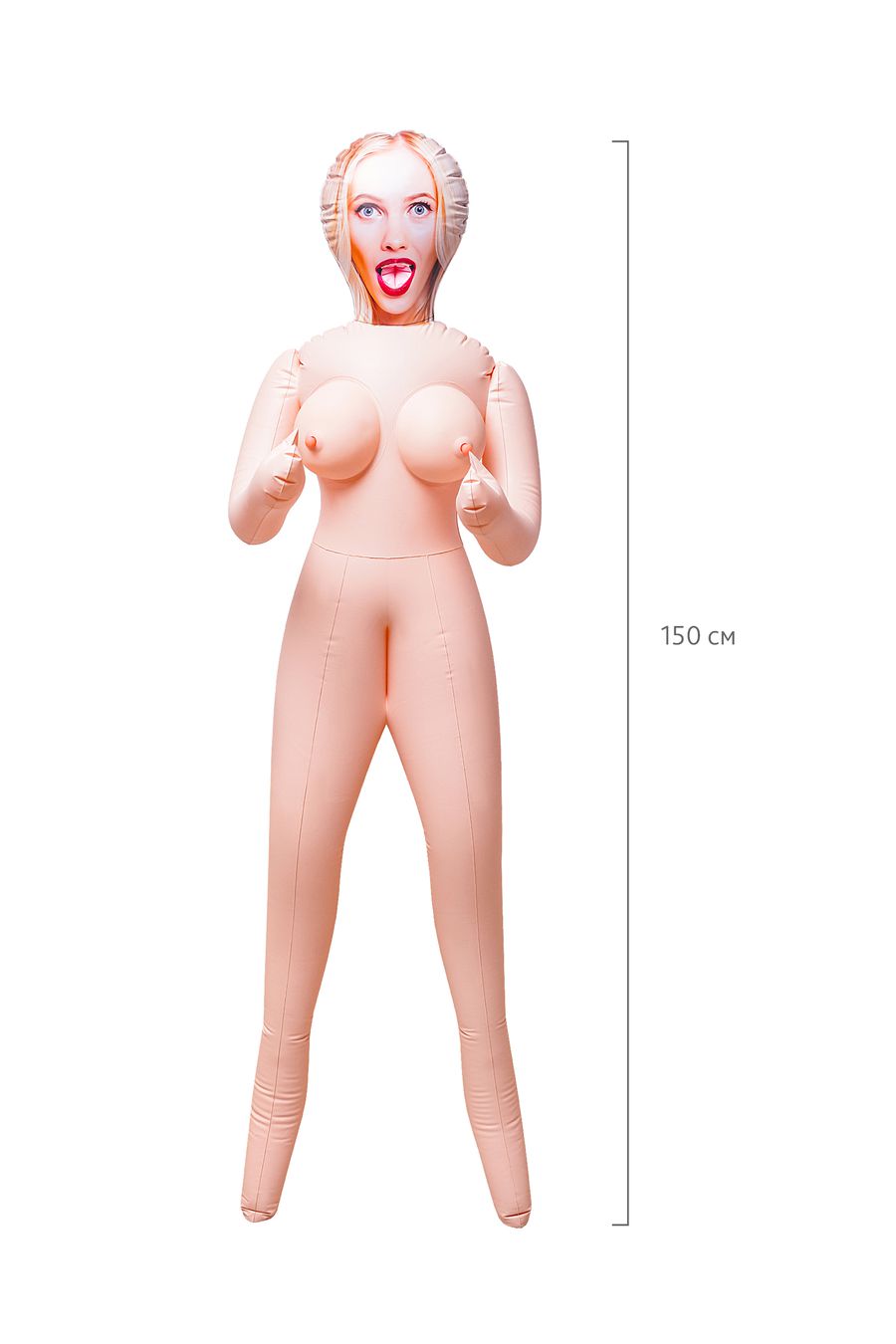 Кукла надувная Dolls-X, Lilit, блондинка, 3 отверстия