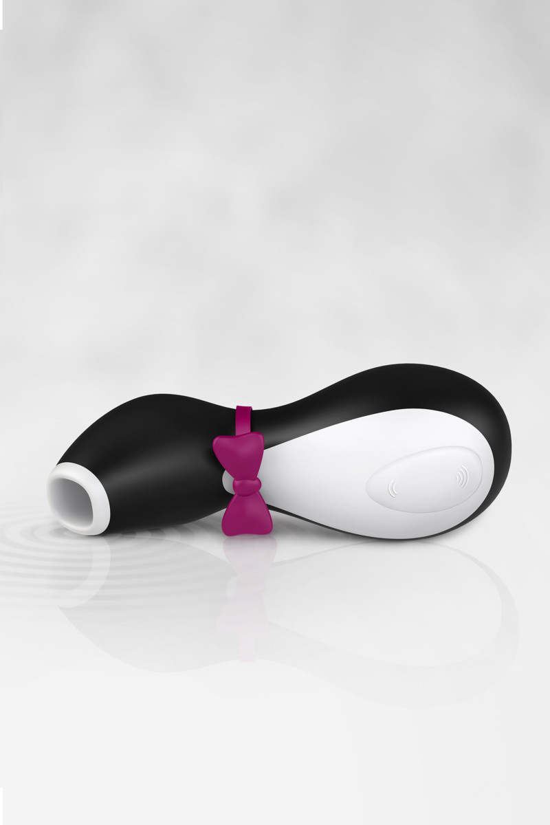 Вакуум-волновой бесконтактный стимулятор клитора Satisfyer Pro Penguin NG, черный